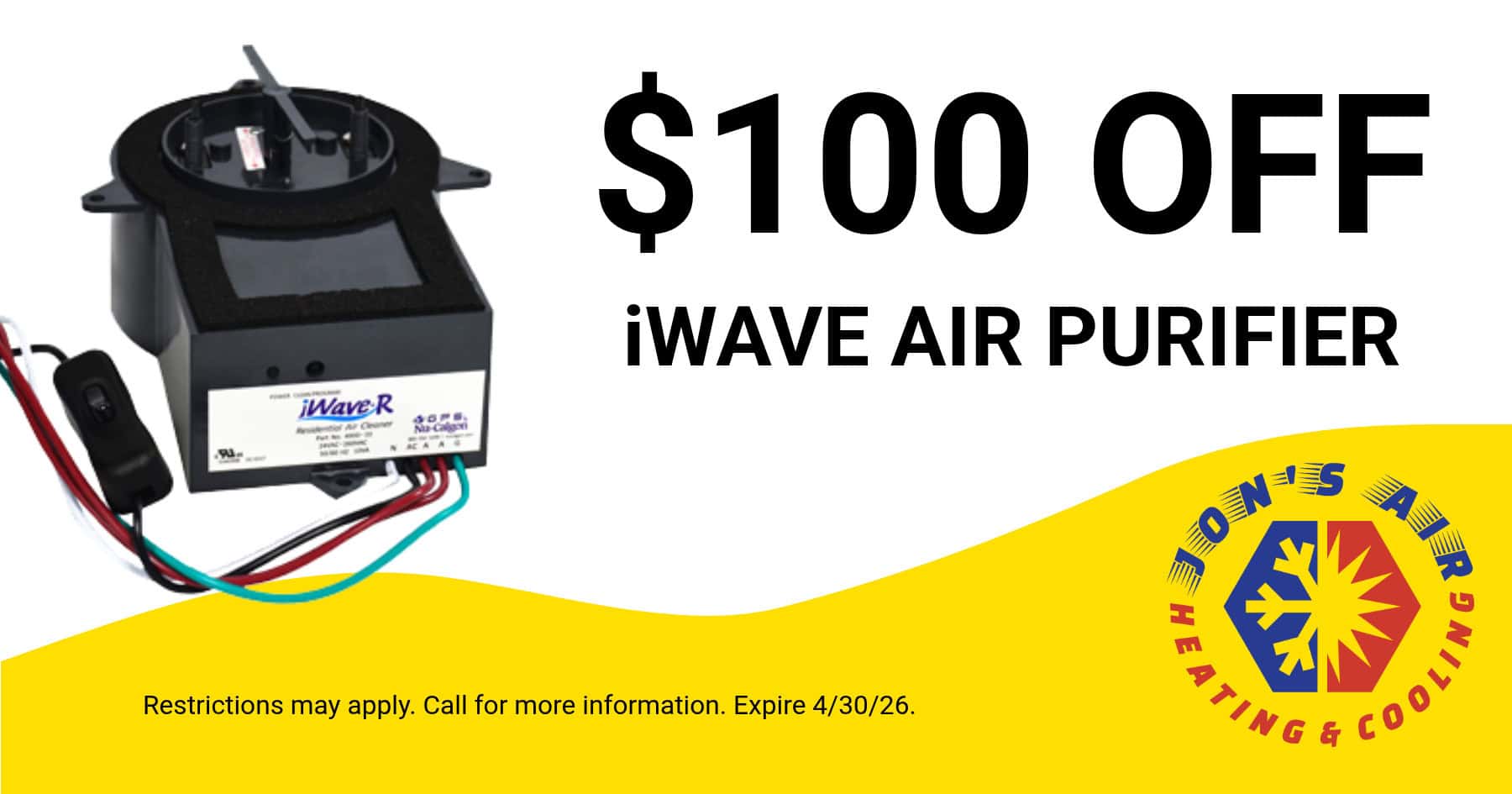 JNS 100off-iWaveAirPurifier-CO